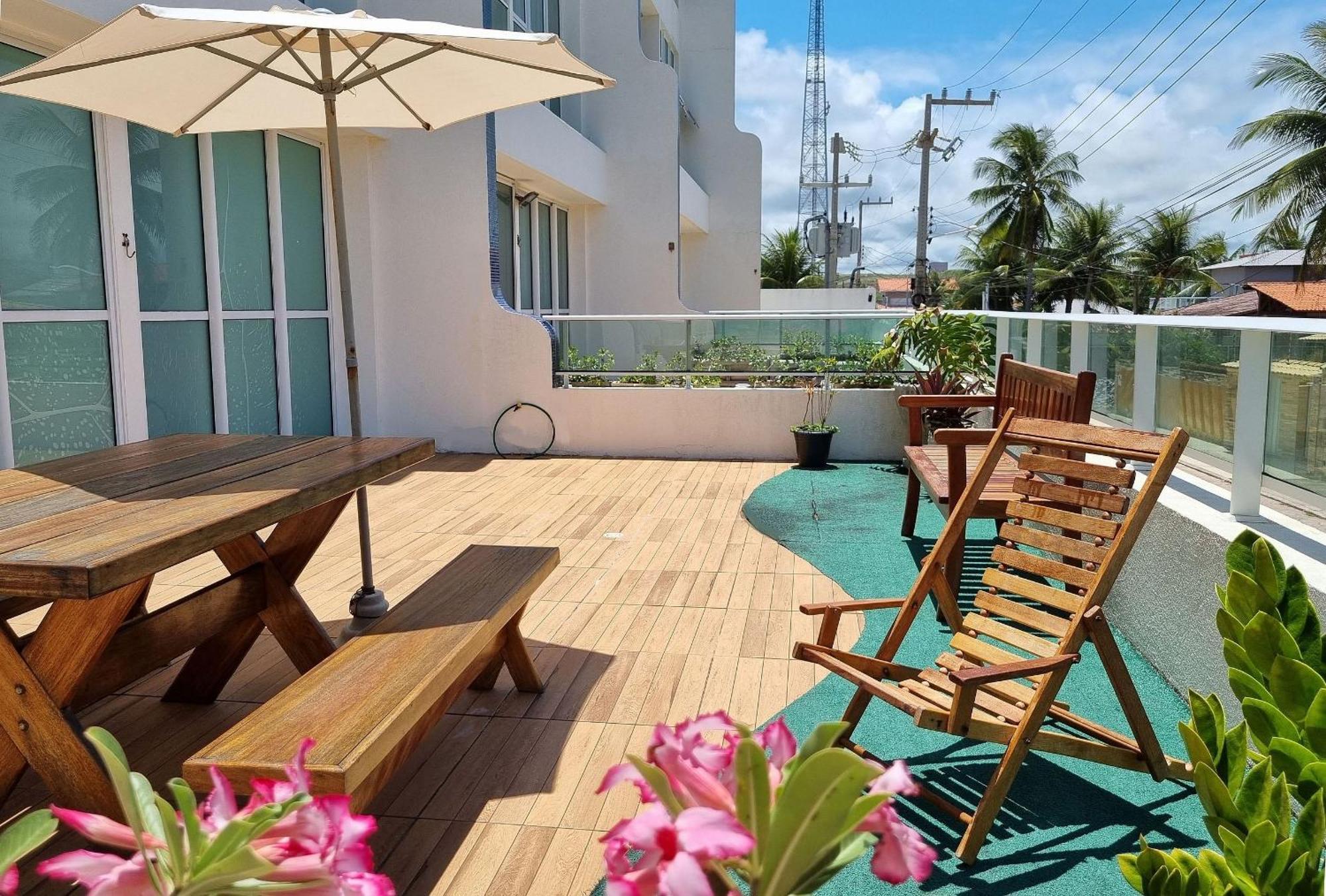 Areias Do Mar | 2 Quartos Garden Familia A113 Barra de São Miguel Exterior photo